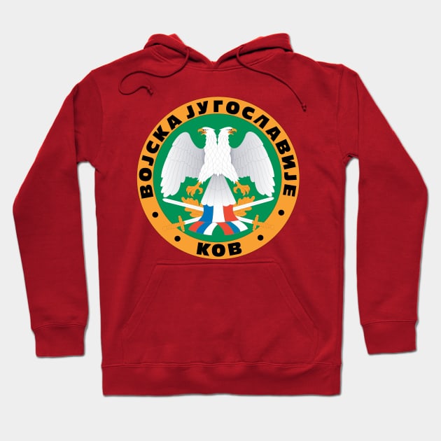 Yugoslavia Army Hoodie by LostHose